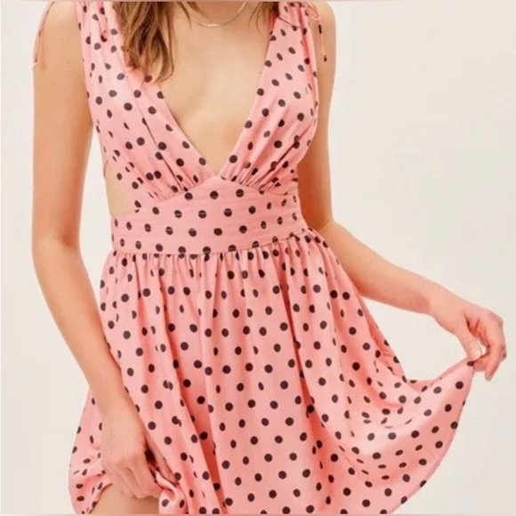 For Love and Lemons polka dot dress - Picture 2 of 9